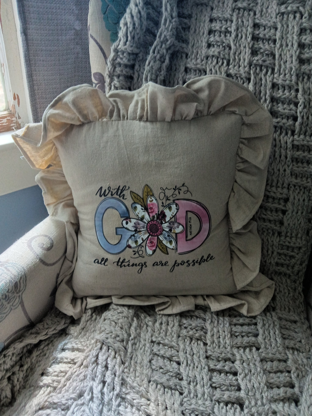 Throw pillow